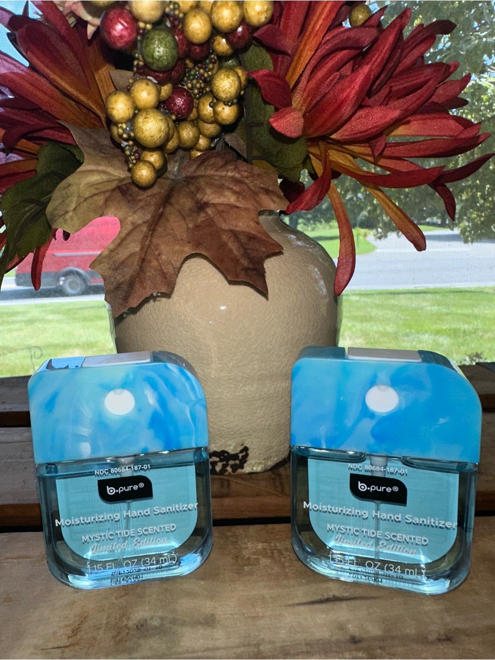 b.pure Mystic Tide Limited Edition Moisturizing Hand Sanitizer Spray~New~2 Pack
